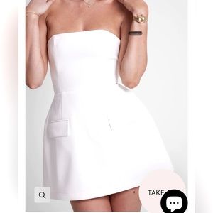 Odd Muse - The Ultimate Muse Strapless Dress | White